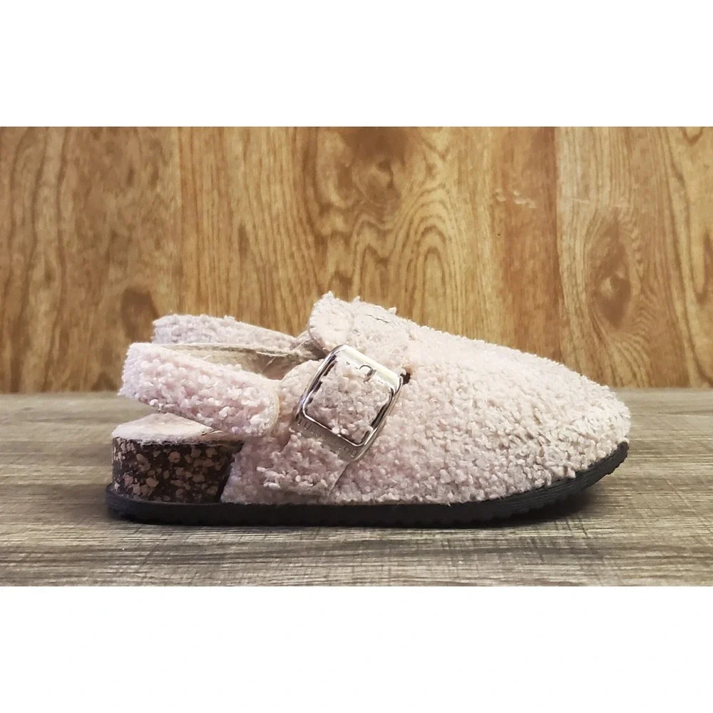 Lucky Brand Sherpa‎ Clogs Toddler Size 10 Pink